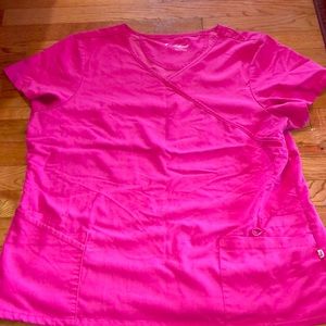 Pink Scrub Top